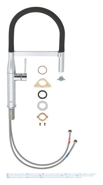 Смеситель для кухни с гибким изливом Grohe Essence New (30294000) 30294000 фото