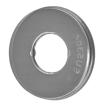 Чашка декоративна Zerix RST-01 SS Color (кругла) з нерж. сталі SUS304 (колір нержавійка) (ZX5973) ZX5973 фото