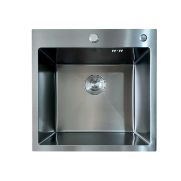 Мойка Mixxus MH5050 Micro Decor Graphite (3.0/0.8) из нерж. стали (цвет графит) (MI8213) MI8213 фото