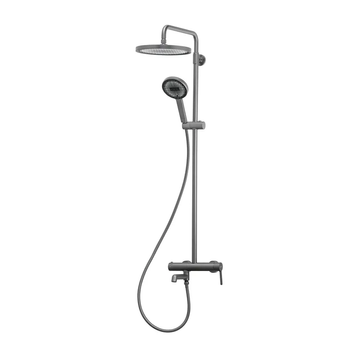 Душевая колонна со смесителем Koer KB-56029-07 3 функции, цвет графит (KR5497) KR5497 фото