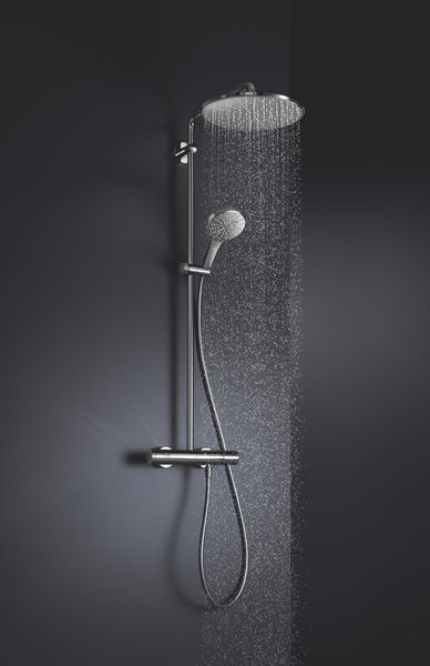 Душевая система с термостатом для душа Grohe Rainshower System (26647000) 26647000 фото