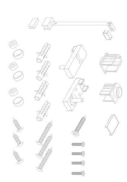 Шторки скляні на ванну Koer SR BS03-95x140-TR-01 прозоре скло 6мм, хром (KR5402) KR5402 фото