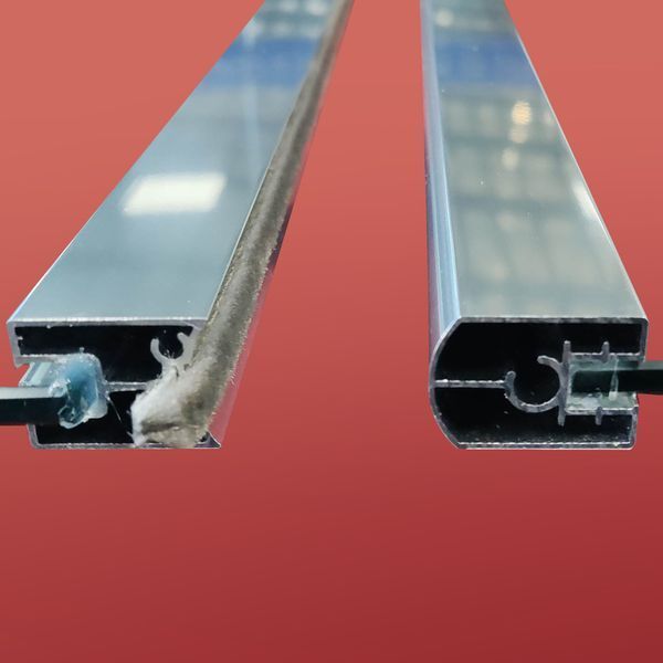 Шторки скляні на ванну Koer SR BS03-95x140-TR-01 прозоре скло 6мм, хром (KR5402) KR5402 фото