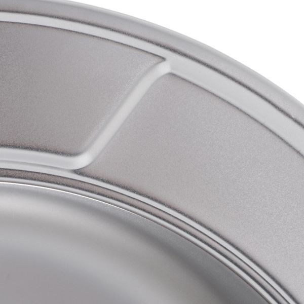 Мийка кухонна HAIBA 490 (satin) (HB0534) HB0534 фото