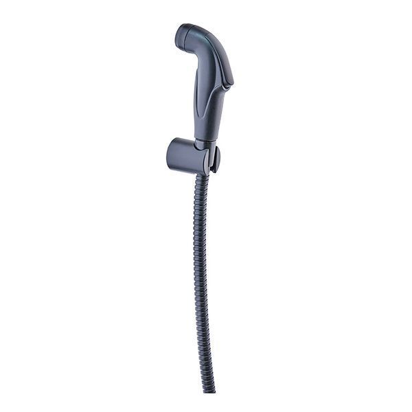 Набір для душу гігієнічного Zerix Bidet SET-008 Black (колір чорний) (ZX4914) ZX4914 фото