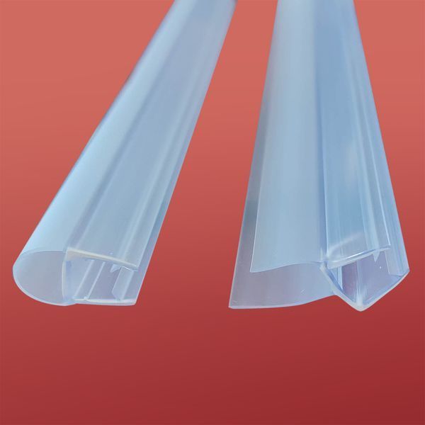 Шторки скляні на ванну Koer SR BS04-95x140-TR-01 прозоре скло 6мм, хром (KR5403) KR5403 фото