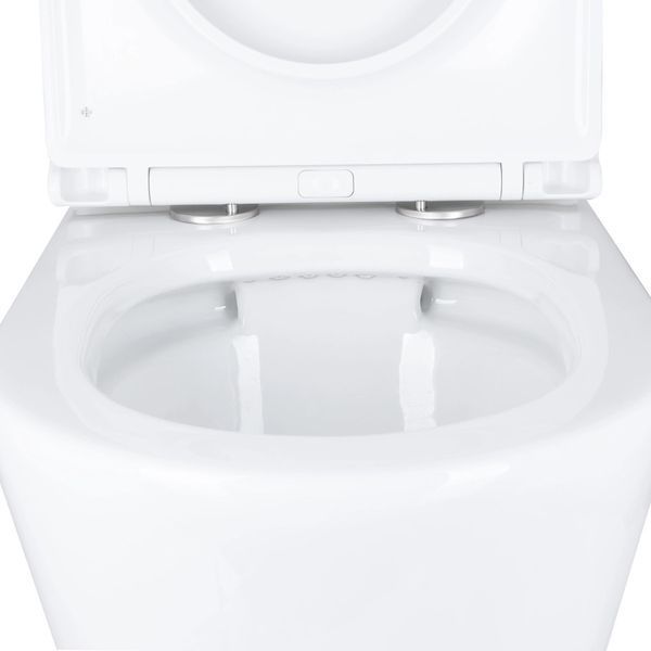 Чаша унитаза-компакта Mixxus Bevel-0405-R Bowl 605х370х800 Rimless без сиденья (MI8352) MI8352 фото