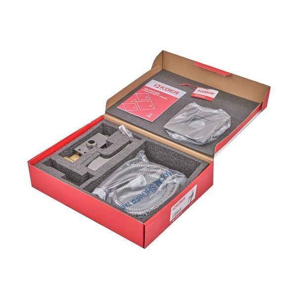 Смеситель для гигиенического душа Koer KB-23007-07 (Цвет графит) (KR5163) KR5163 фото