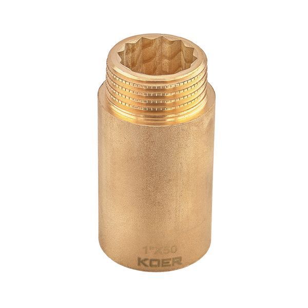 Подовжувач Koer KF.E10-50.WN - 1"-50мм без нікелю (KR5674) KR5674 фото