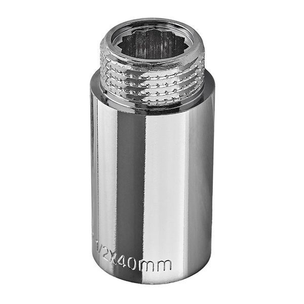 Подовжувач Europroduct EP.E040.Chr - 1/2"MF-40мм хром (EP6126) EP6126 фото