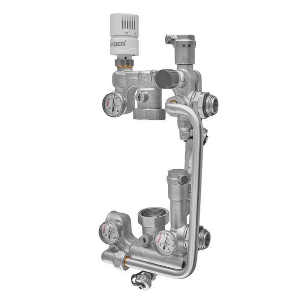 Насосно-смесительный узел для теплого пола Koer KR.1018 - 1" COMBI без насоса (KR6016) KR6016 фото