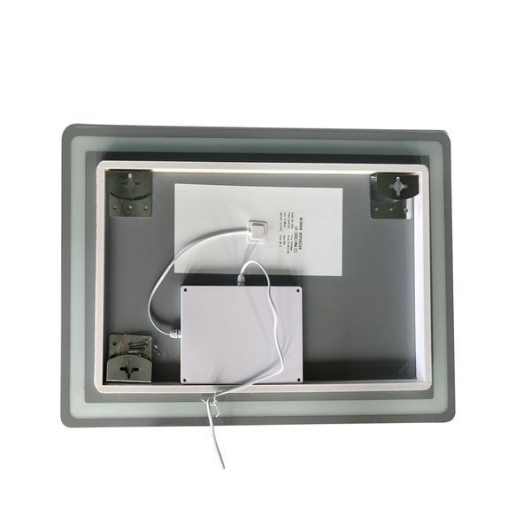 Зеркало Zerix Mirra MR05-70x50-REVERSE с LED Touch, Anti-fog, димером, регулятором яркости (ZX6055) ZX6055 фото