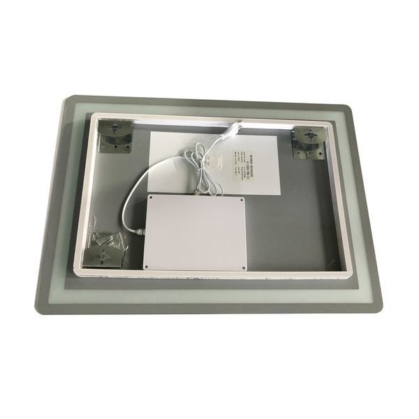 Дзеркало Zerix Sansa MR01-70x50-REVERSE з LED Touch, Anti-fog, димером, регулятором яскравості (ZX6050) ZX6050 фото