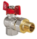 Кран с американкой 3/4" (Koer KR.228) угловой (KR0018) KR0018 фото 1