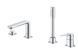 Однорычажный смеситель для ванны на 4 отверстия Grohe Lineare (19577001) 19577001 фото 6
