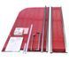 Шторки скляні на ванну Koer SR BS04-95x140-TR-01 прозоре скло 6мм, хром (KR5403) KR5403 фото 7