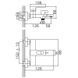 Змішувач для ванни Haiba KANT 009 EURO (HB9603) HB9603 фото 7