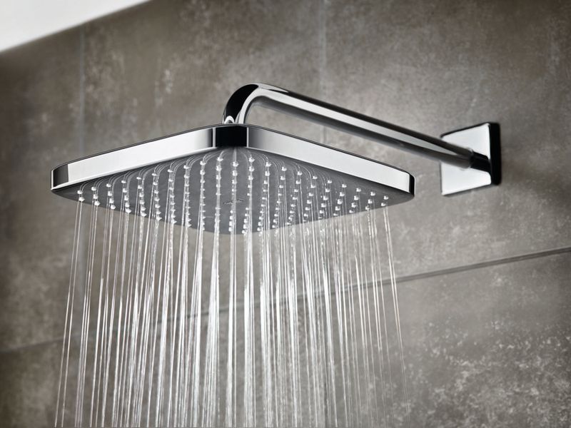 Верхний душ с настенным кронштейном Grohe Tempesta Cube (26687000) 26687000 фото