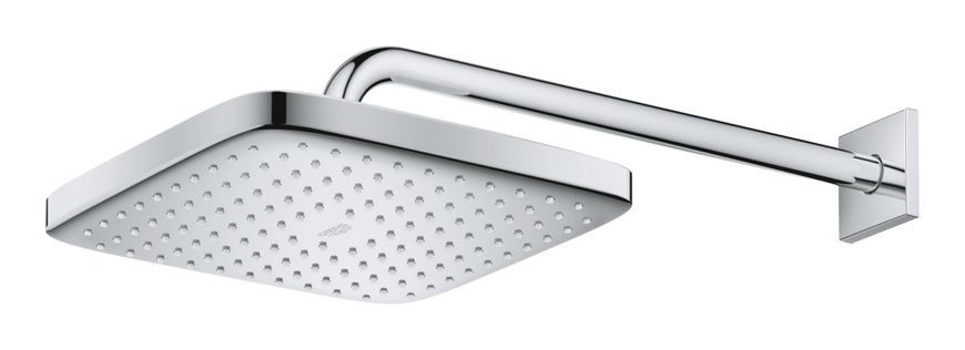 Верхний душ с настенным кронштейном Grohe Tempesta Cube (26687000) 26687000 фото