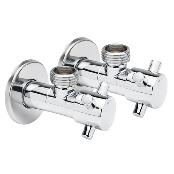 Кран кульовий для підключення сантехприладів Sanlux ST-301 - 1/2"x1/2" (SL2926) SL2926 фото
