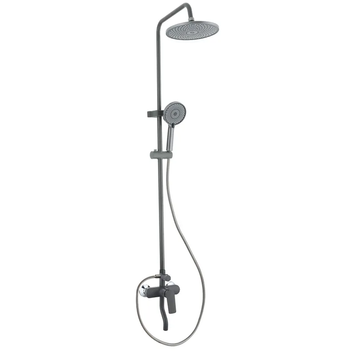 Душова колона зі змішувачем Plamix Lucas-009-J Graphite (Колір графіт) (PM6102) PM6102 фото