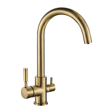 Кухонный смеситель на две воды Mixxus Premium Mafin 021 (Bronze) (MI5932) MI5932 фото