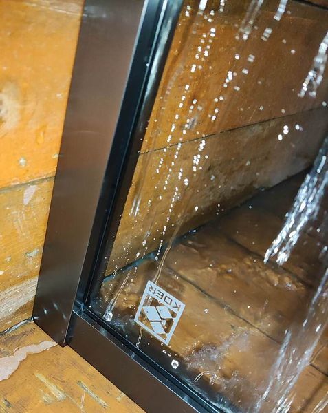 Душова кабіна без піддону Koer SR SC10-90x90x195-TR-07 прозоре скло Easy Clean 6мм, графіт (KR5944) KR5944 фото