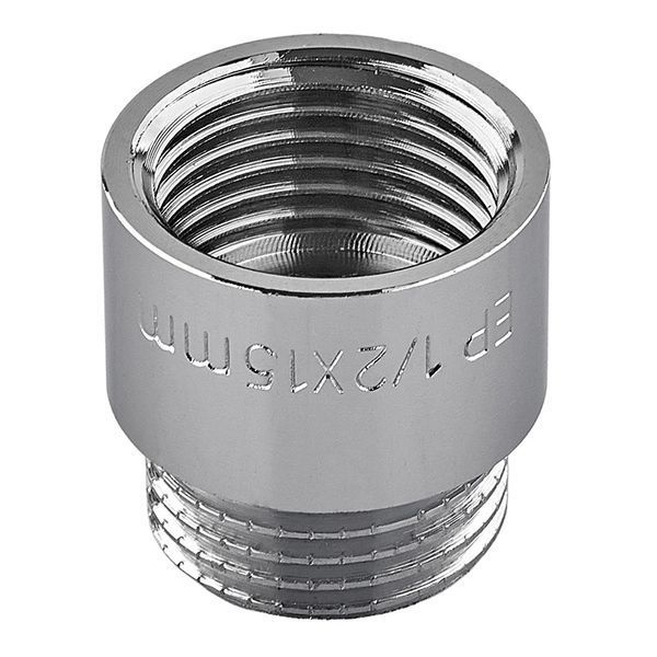 Подовжувач Europroduct EP.E015.Chr - 1/2"MF-15мм хром (EP6122) EP6122 фото