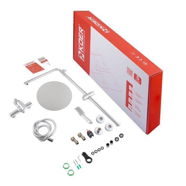 Душевая колонна со смесителем Koer KB-52028-01, 2 функции (KR5309) KR5309 фото