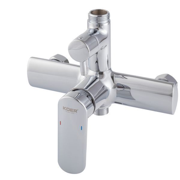 Душевая колонна со смесителем Koer KB-52028-01, 2 функции (KR5309) KR5309 фото