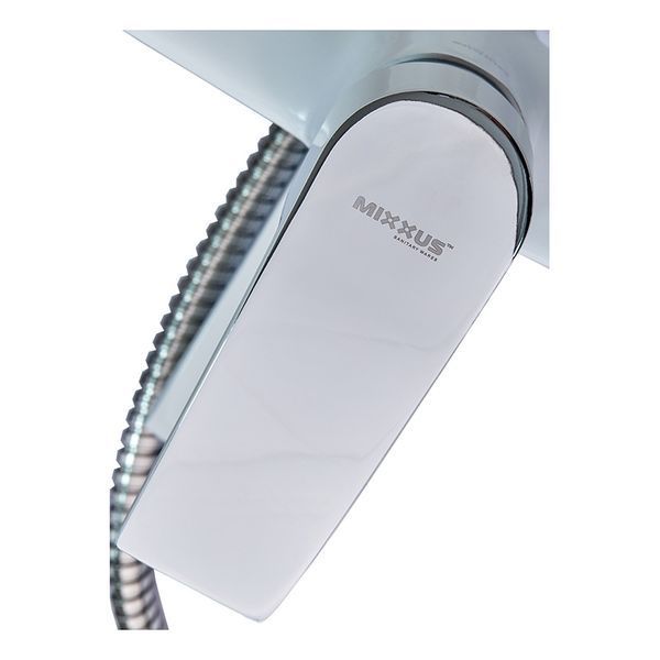 Змішувач для ванни Mixxus Magnum 009 (Euro) White-Chrome (MI6203) MI6203 фото