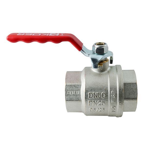 Кран шаровой ГГВ Koer Extreme KE.214-50 - 2" FF ручка "рычаг" красная (KR5749) KR5749 фото