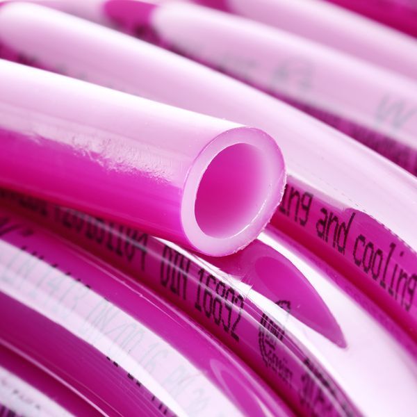 Труба для теплої підлоги з кисневим бар'єром Koer PEX-B EVOH 16 * 2,0 (pink) (600 м) (KR2853) KR2853 фото