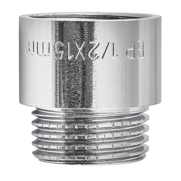 Подовжувач Europroduct EP.E015.Chr - 1/2"MF-15мм хром (EP6122) EP6122 фото