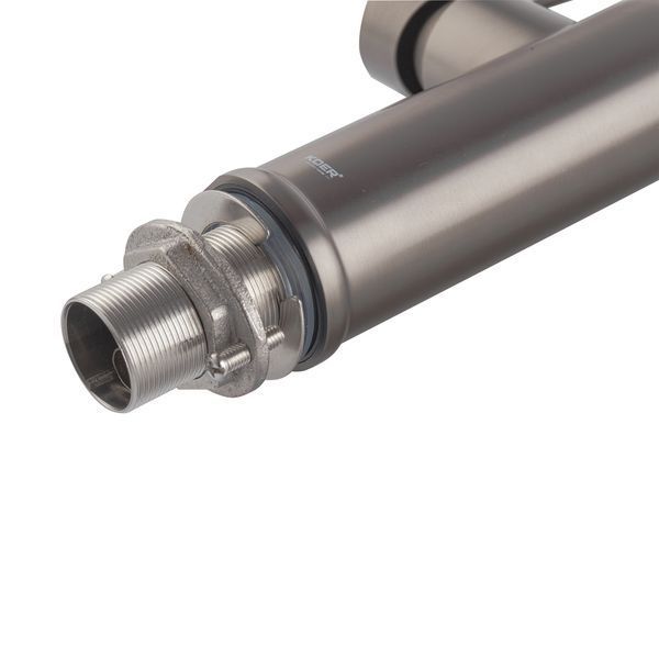 Кухонный смеситель с силиконовым изливом KOER KI-70005-07 (нерж. сталь) (KR3389) KR3389 фото