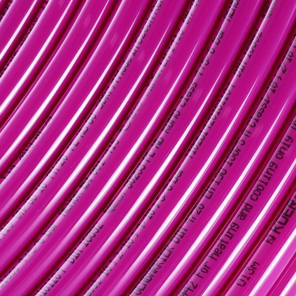Труба для теплої підлоги з кисневим бар'єром Koer PEX-B EVOH 16 * 2,0 (pink) (600 м) (KR2853) KR2853 фото