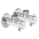 Кран шаровой для подключения сантехприборов Sanlux ST-301 - 1/2"x1/2" (SL2926) SL2926 фото 1