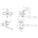 Смеситель для ванны Mixxus Wilson 006 Euro (MI7131) MI7131 фото 2