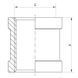 Муфта 3/4" Koer KF.C08 (KF0011) KF0011 фото 2