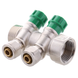 Коллектор вентильный с фитингом Koer KR.1124-2 1&rdquo;x2 ways (KR2832) KR2832 фото 1