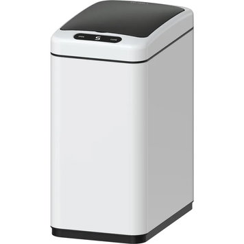 Мусорное ведро сенсорное прямоугольное Koer TC-020408-08 8 л цвет белый (KR5589) KR5589 фото