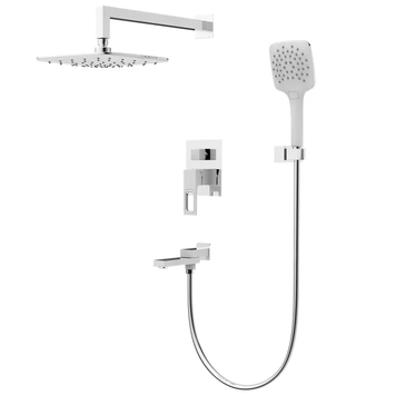 Душевая система встраиваемая KOER KB-66009-04 3 функции (Цвет хром+белый) (KR5990) KR5990 фото
