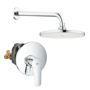 Набор для душа с верхним душем Grohe Eurosmart UA33556003 (33556003+28576000+27541001) (UA33556003) UA33556003 фото