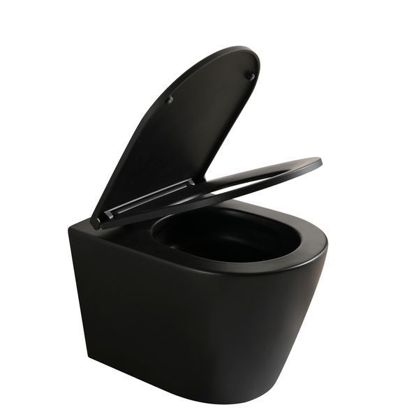 Комплект: Mixxus Premium Bevel-SET-2101 Black (в 2 ящ) Унитаз система смыва Tornado 1.0+ Инсталляция Koer KT-0404 + панель KT-0604-05 Black Mat (MP6669) MP6669 фото
