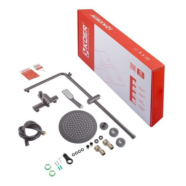 Душова колона зі змішувачем Koer KB-52028-05, 2 функції (KR5310) KR5310 фото