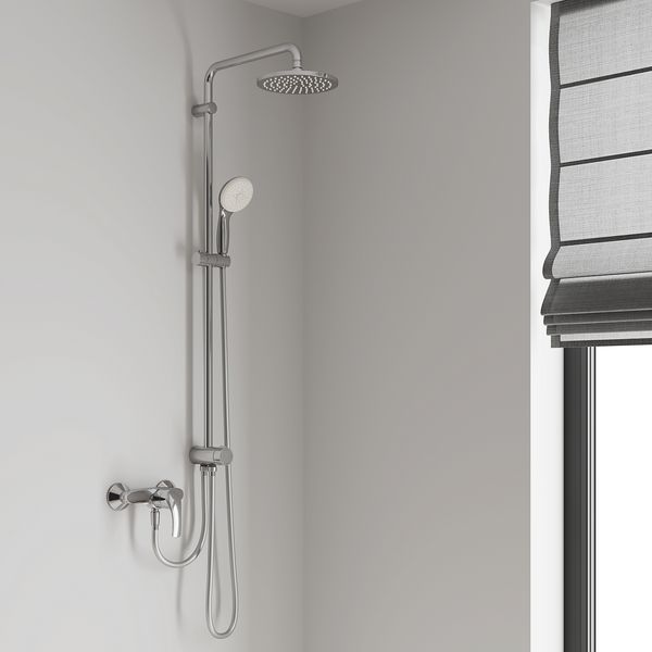Набор для душа с верхним душем Grohe Eurosmart UA33556003 (33556003+28576000+27541001) (UA33556003) UA33556003 фото