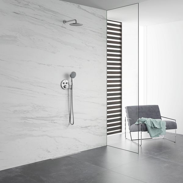 Набор для душа с верхним душем Grohe Eurosmart UA33556003 (33556003+28576000+27541001) (UA33556003) UA33556003 фото