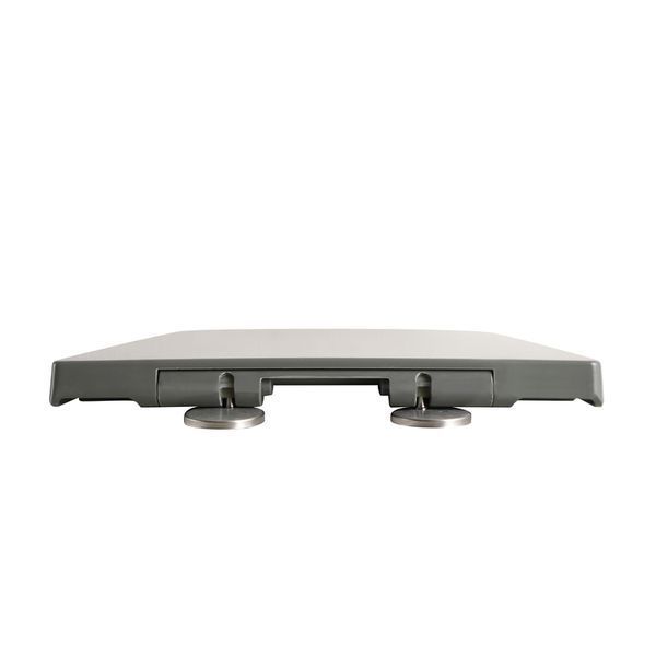 Сидіння-кришка для унітазу Mixxus Premium SEAT COVER QUADRO-2004 GRAY 425х358х32mm дюропласт (MP6686) MP6686 фото