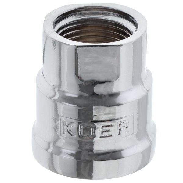 Муфта редукционная 1/2"x3/8" (хром) Koer KF.C0406.chr (KF0121) KF0121 фото