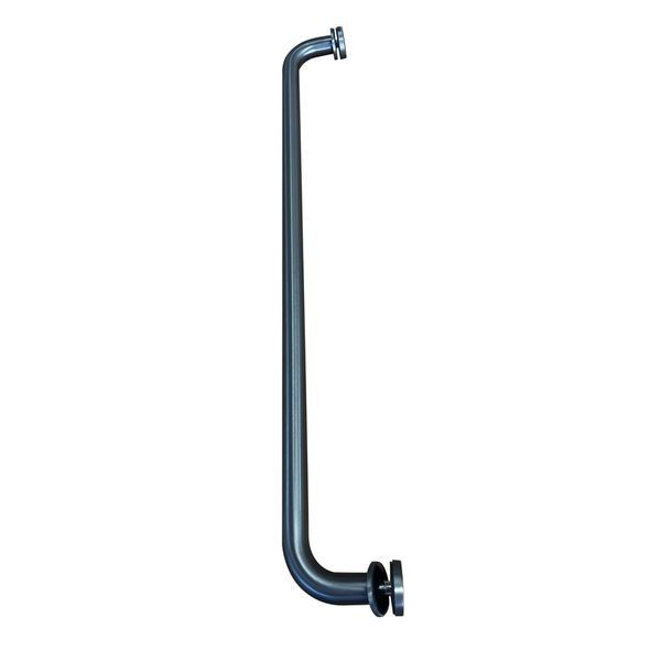 Дверь в нишу Koer SR SD06-140x220-TR-07 прозрачное стекло Easy Clean 8мм, графит (KR5369) KR5369 фото